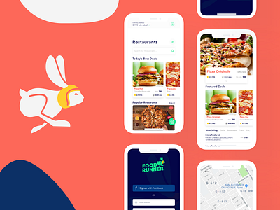 Food Runner App Design