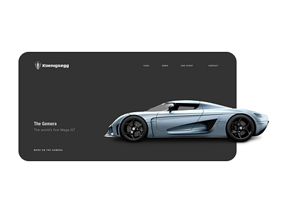 Koenigsegg The Gamera Dark UI