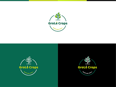 Grolé Crops branding logo