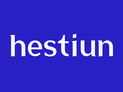 Hestiun Properties Logotype Design branding design logo design logotype typeface typography