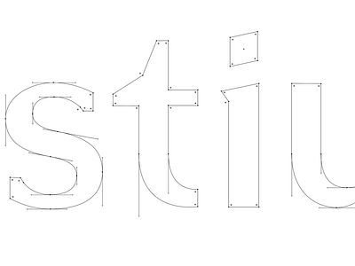 Hestiun Logotype branding design font glyphs illustrator logo logo design logotype typeface typography