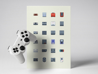 Console Game icon sets button console game game app icon icon app icon sets icon web iconography interaction kerismaker web website