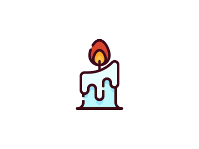 Candle design icon icon app icon web iconography icons icons set illustration interaction logo website