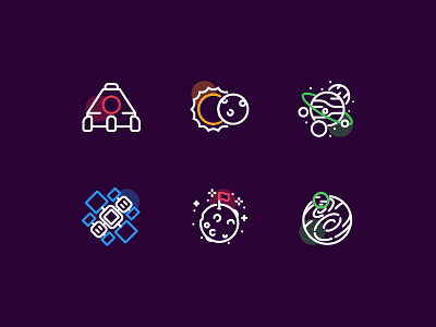 Planetary icon icon app icon web iconography icons icons set illustration interaction interaction design kerismaker ui