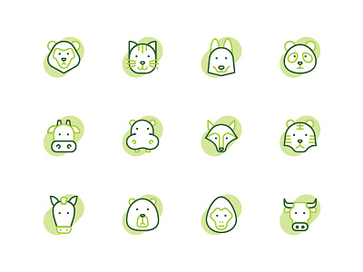 Animal animals design icon icon app icon web iconography icons icons set illustration kerismaker zoo
