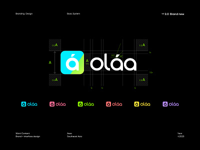 Olaa-Brand Vision brand colour dating logo social young people