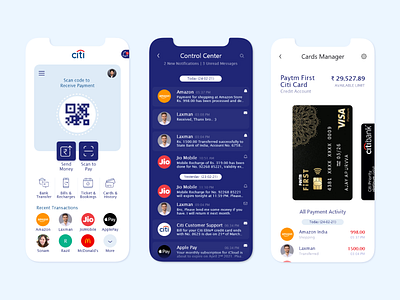 Financial & Banking Clean UI Design