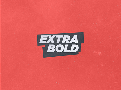 Extrabold