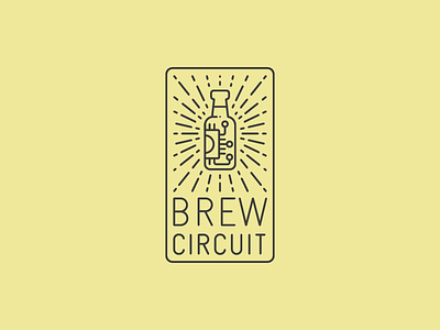 Brew Circuit beer brewing hardware logo yellow