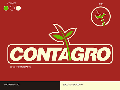 Logo Contagro 01 brand branding design logo venezuela