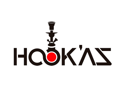 Logo Hook'Az brand logo narguile smoke