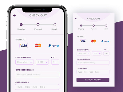 Payment Checkout Mobile 002 android checkout dailyui interface ios mobile app mobile commerce payment ui ui design user interface