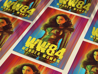 Wonder Women 84 creative graphic design illustration logo photoshop poster prince diana saikat sarkar illustration saikatsarkar16 satyajit ray wonderwoman