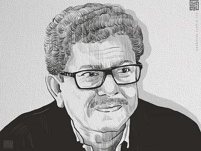 Tridib Kumar Chattopadhyay art book brand branding drawing painting saikat sarkar saikat sarkar illustration saikatsarkar16 satyajit ray