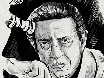 Satyajit Ray Wor 02d creative drawing illustration illustration art illustrator cc photoshop photoshop art