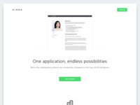 Hired Landing Page (Concept)