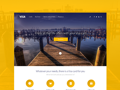 Landing Page branding design home page landing page parallax ui ux website