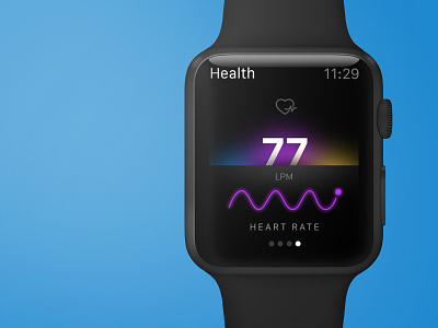 Health Apple Watch App app apple watch graph health icon interaction medical mockup ui ux watch