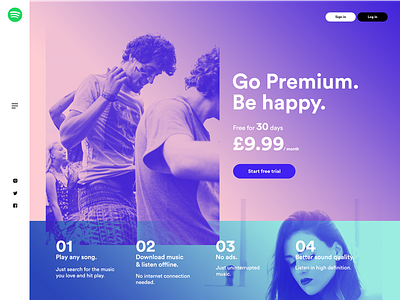 Landing Page - Daily UI #003