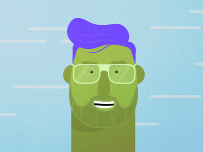 New Character Style_1 animation art deign flat flatdesign greenman illustration illustrator style texture