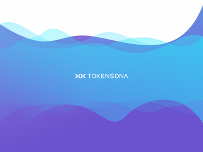 TokensDNA 🧬 marketplace for tokens agency branding crypto design dna flat identity keef logo token tokensdna ui ux vector wave