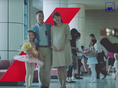 ONE AXA TV Advertising advertising branding insurance japan tv