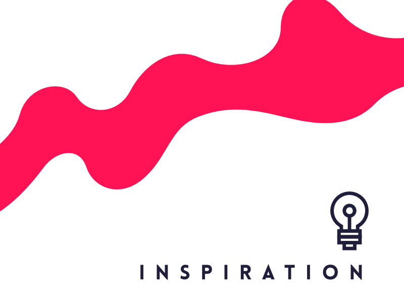 Inspiration gif icon illustration minimalist