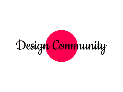 The Design Community - Thumbnail branding illustration thumbnail