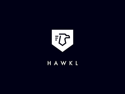 Branding - Team HawkL brand branding eagle hawk lineart logo minimalistic modern