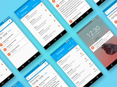 MedTech app concept 👩‍⚕️ android app interaction design medtech ui ux