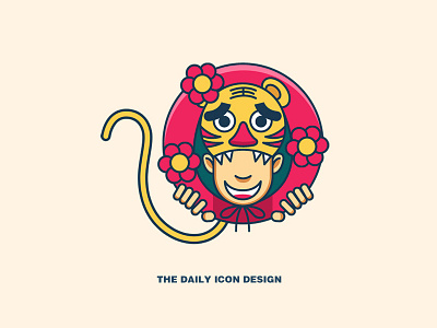 the daily icon icon man tiger
