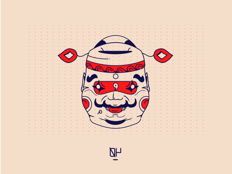 Monster from China by Tianlun Hu on Dribbble