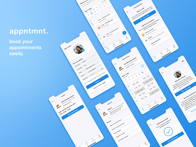 appntmnt. - Easy to use booking app for appointments