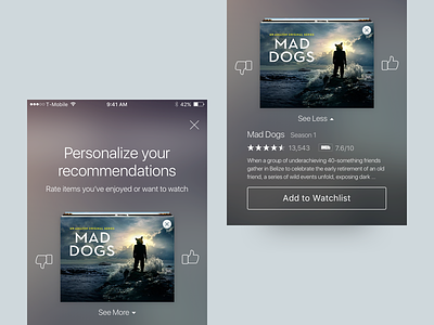 Amazon Video Wizard amazon app ios mobile personalization ui ux