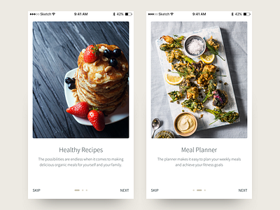 Food App Walkthrough by Keith Gongora on Dribbble