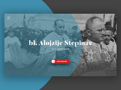 Landing Page 003 biography daily daily 100 challenge daily ui dailyui design documentary historic history landing landing page landing page design landinpage ui uidesign uiux ux uxdesign