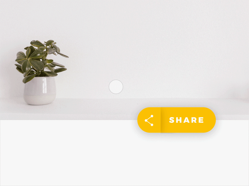 Social Share Button 010 animation app button button design daily ui design fab floating action button icon motion motion design share share button smart ui uidesign uiux ux uxdesign