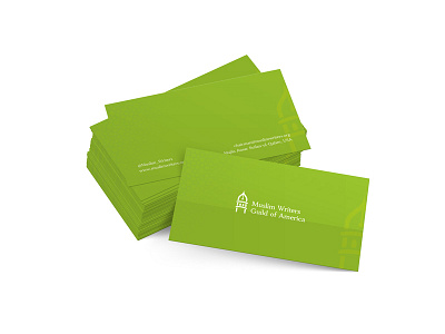 MASQ Business Cards arabesque business cards masq muslim