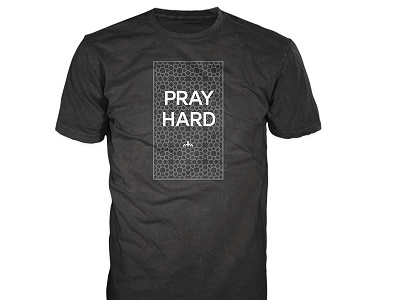 Prayhard arabesuqe shirt typography