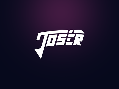 DJ JOSER LOGO brand branding design icon illustration logo typography vector