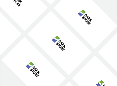 DARK STORE LOGO brand design flat icon illustration logo logo design minimal minimalist pubg mobile pubg party pubg pc