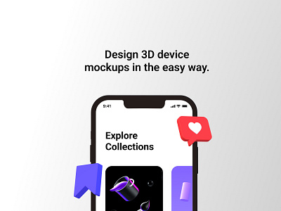 Design 3D device mockups 3d 3d device mockups 3d icons 3d illustrations 3d mockups brand identity design graphic design illustration minimalism mockups ui ui mockups