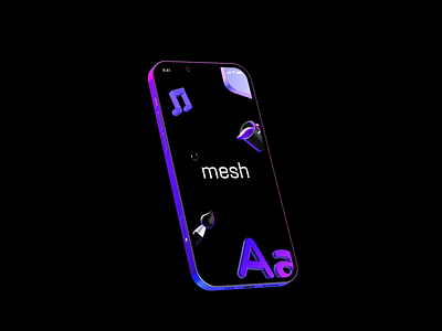 Neon iPhone 13 Mockup 3d 3d device mockups 3d mockup 3d neon blender3d brand identity colorful design graphic design mockup neon scene creator
