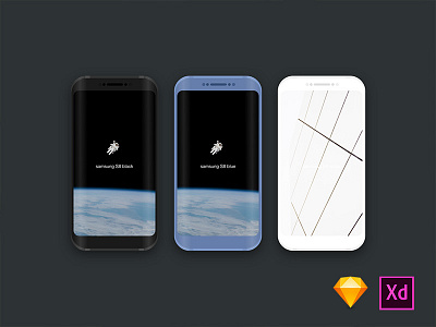 Galaxy S8&Tablet adobe galaxy mockups samsung sketch xd