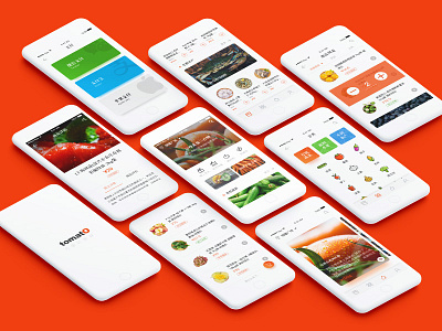 Fresh tomatoes APP app，fresh，ui