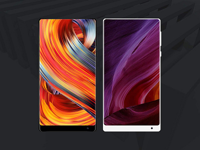 Xiaomi Mix2 mockups