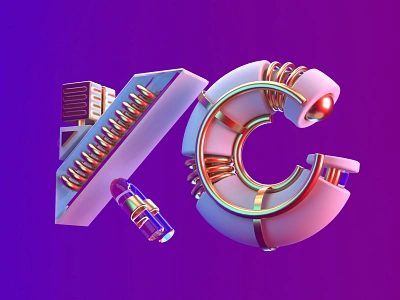 King Creative | KC™ 3d 3d art animation cinema4d design illustration maxonc4d motion type