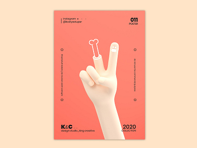 Poster_011 | KC™ 2d 3d 3d art abstract cinema4d design illustration photoshop poster