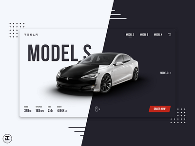 Tesla Model S designs, themes, templates and downloadable graphic elements  on Dribbble