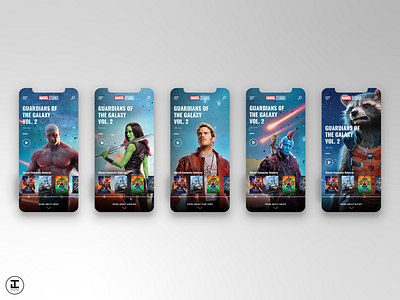 MCU App Concept: Guardians of the Galaxy Vol. 2 (#15)